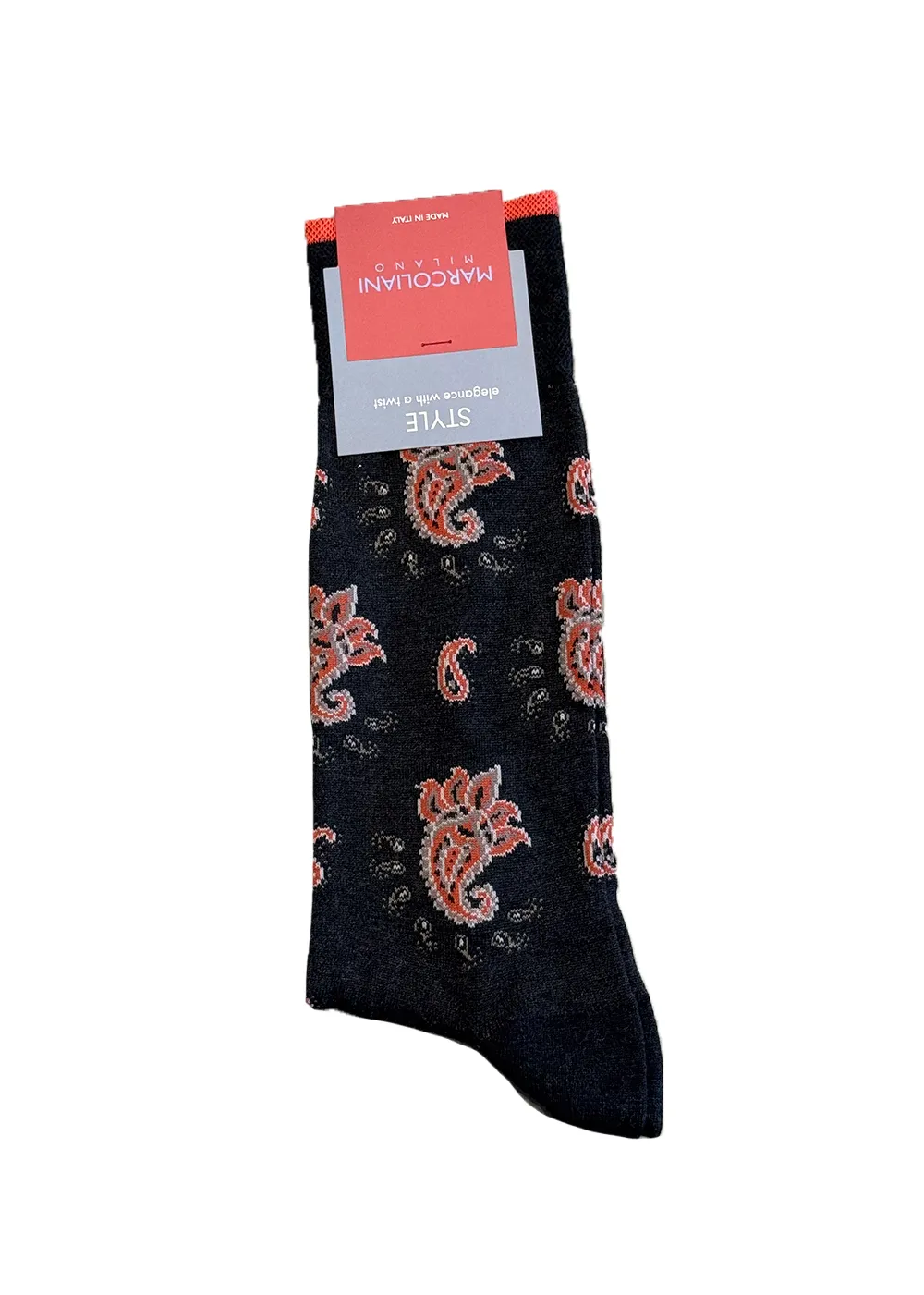 Pima Cotton Alwar Paisley Socks sold by Danali