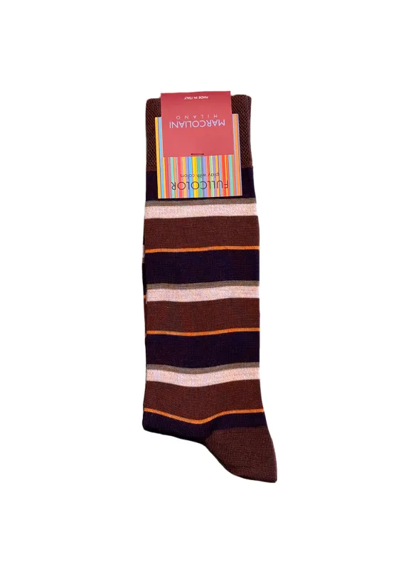 Extrafine Merino Como Stripe Socks sold by Denali