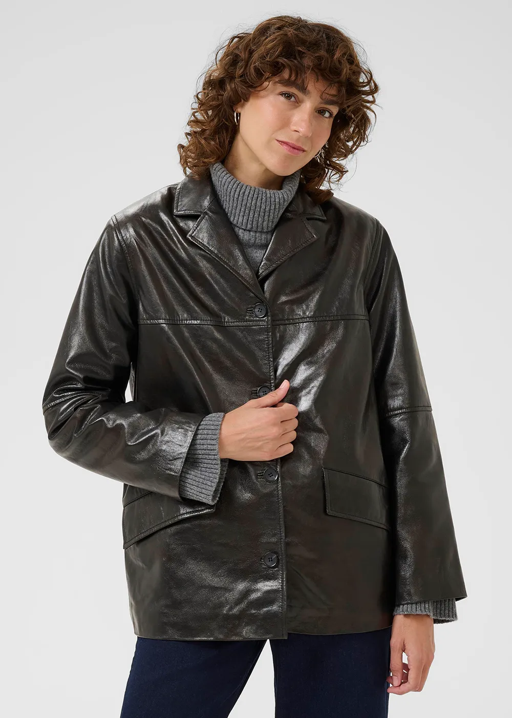 Sys Leather Jacket sold by Denali