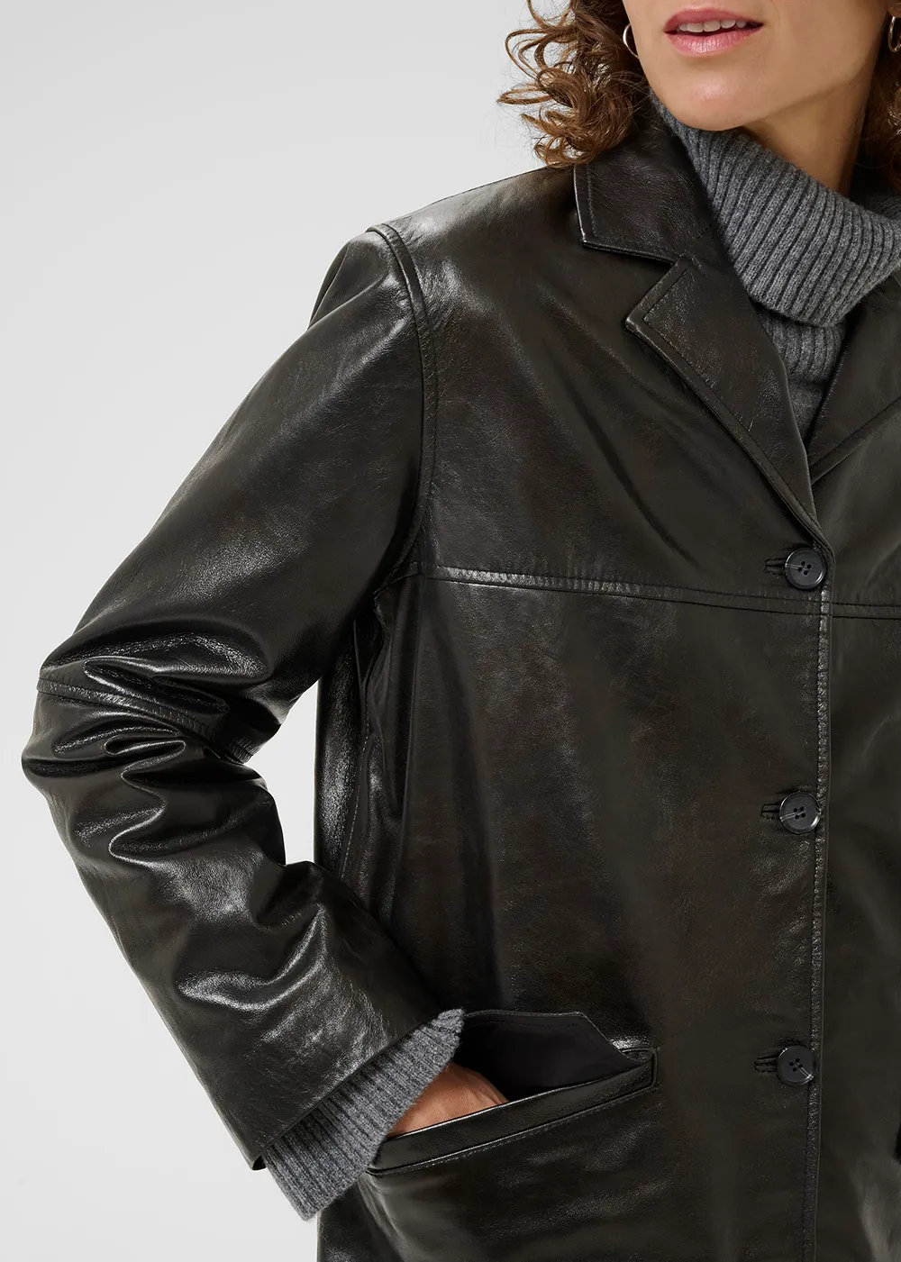 Sys Leather Jacket sold by Denali product image thumbnail 3