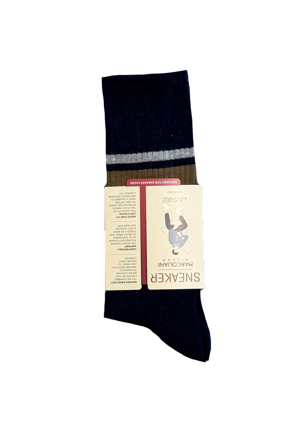 Pima Cotton College Stripe Socks sold by Denali