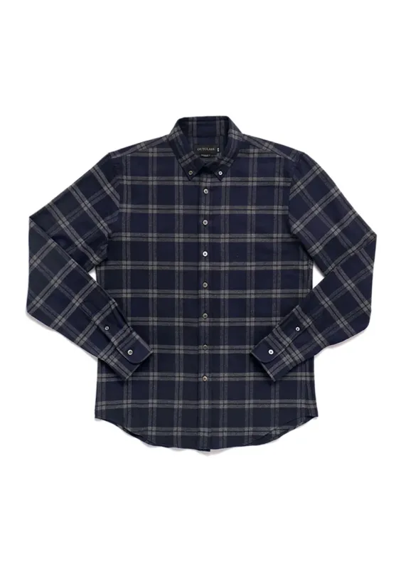 Windowpane Flannel Classic Shirt sold by Denali