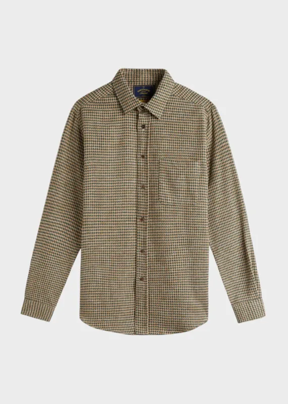 Abstract Pied Poule Shirt sold by Denali