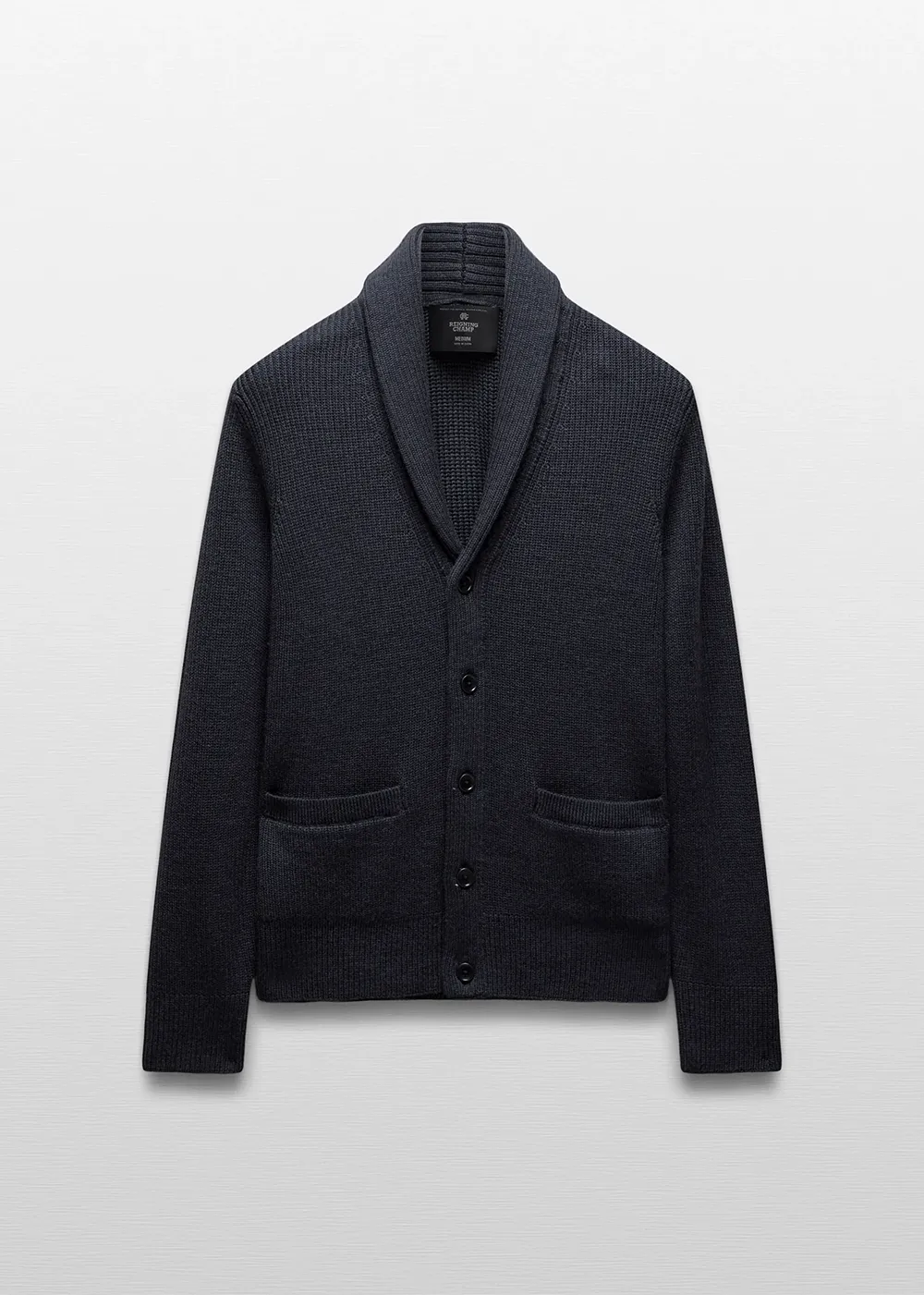 Merino Rib Vinnie Shawl Cardigan sold by Denali
