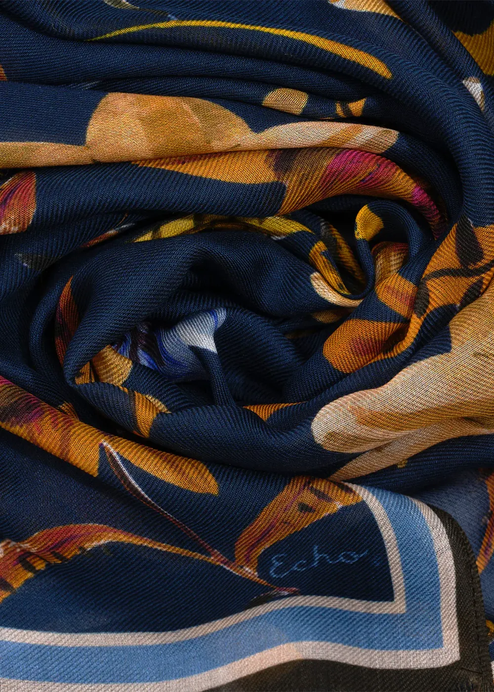 Autumn Floral Wrap Scarf sold by Denali product image thumbnail 3