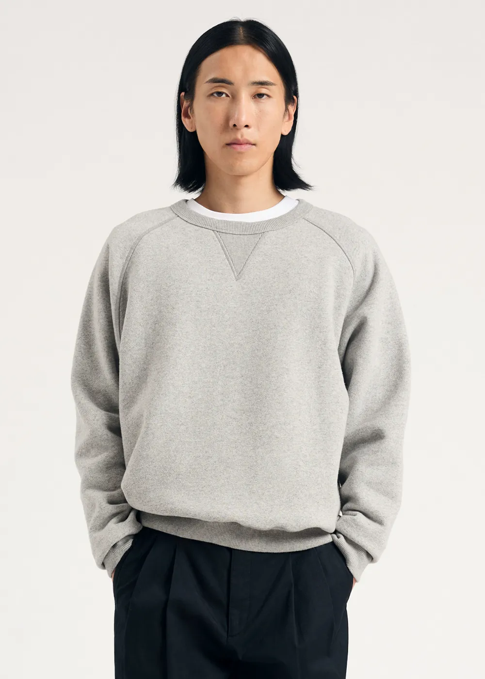 Marten Relaxed Cotton Wool Sweatshirt sold by Denali
