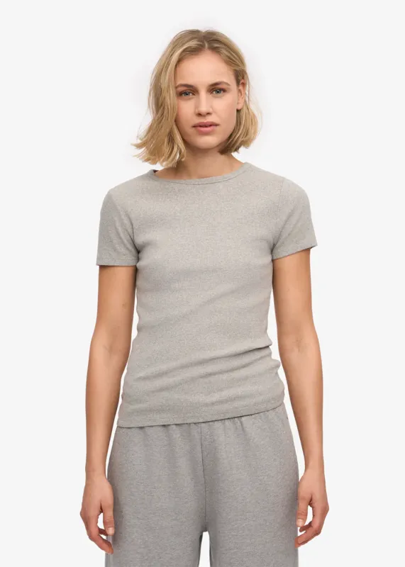 Organic Rib SS T-Shirt sold by Danali