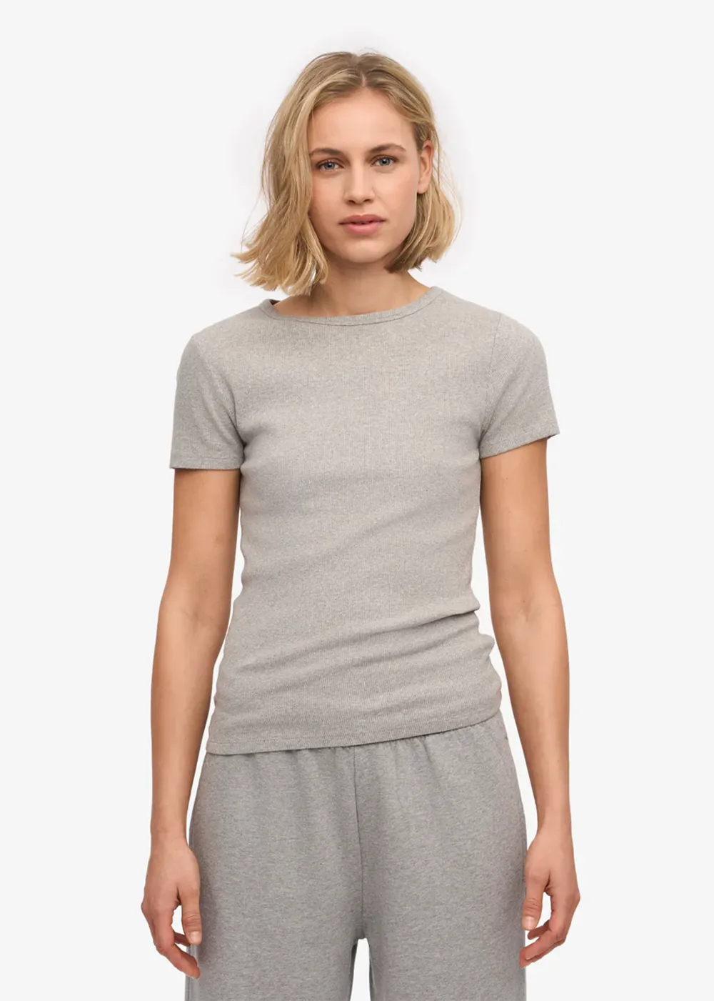 Organic Rib SS T-Shirt sold by Danali