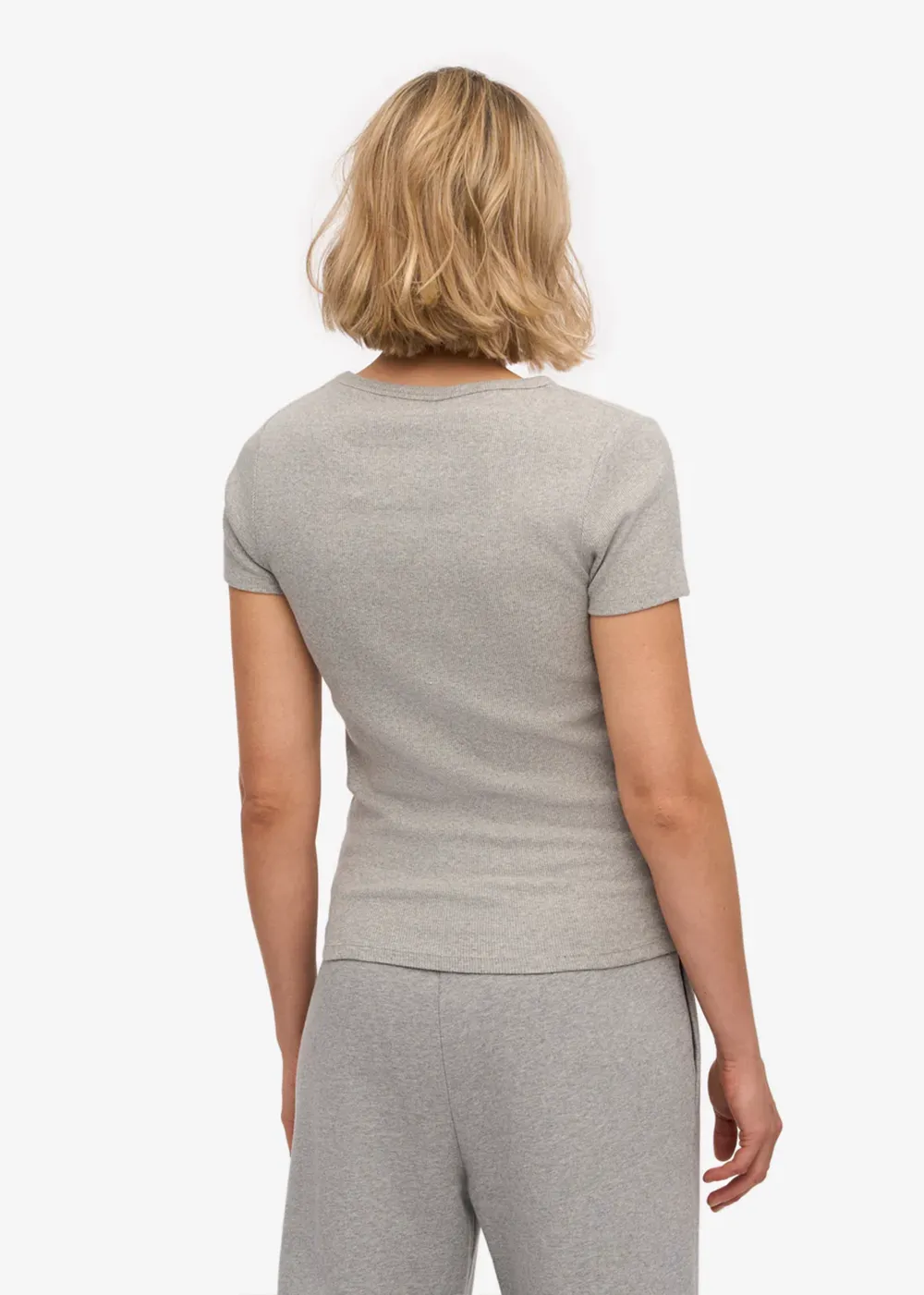 Organic Rib SS T-Shirt sold by Danali product image thumbnail 2