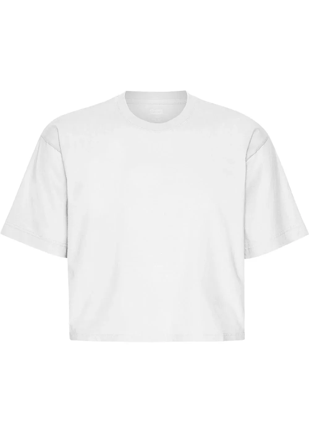Organic Boxy Crop Tee sold by Denali product image thumbnail 2