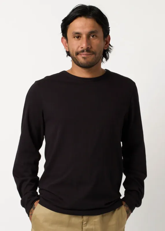 1950s Loopwheeled Long Sleeve T-Shirt sold by Danali