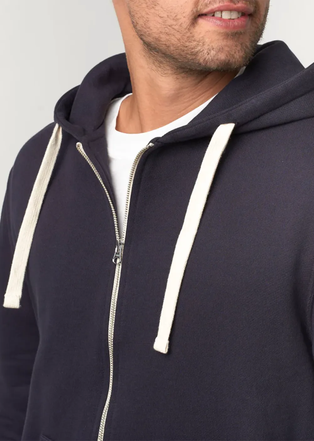 Vintage Fleece Hooded Zip Jacket sold by Denali product image thumbnail 3