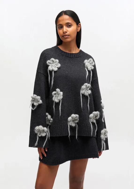 Flower Crochet Sweater sold by Denali