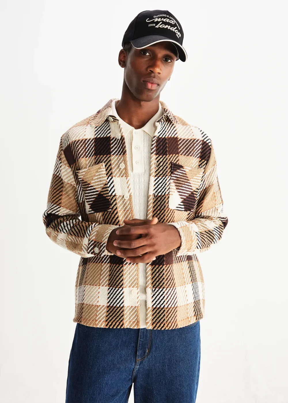 Whiting Overshirt Pike Check sold by Denali