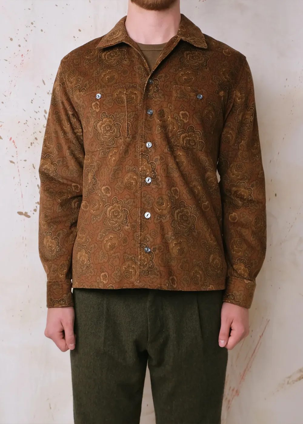 Printed Corduroy Club Shirt sold by Denali product image thumbnail 2