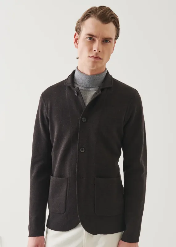 Extra Fine Merino Double Face Button Jacket sold by Denali