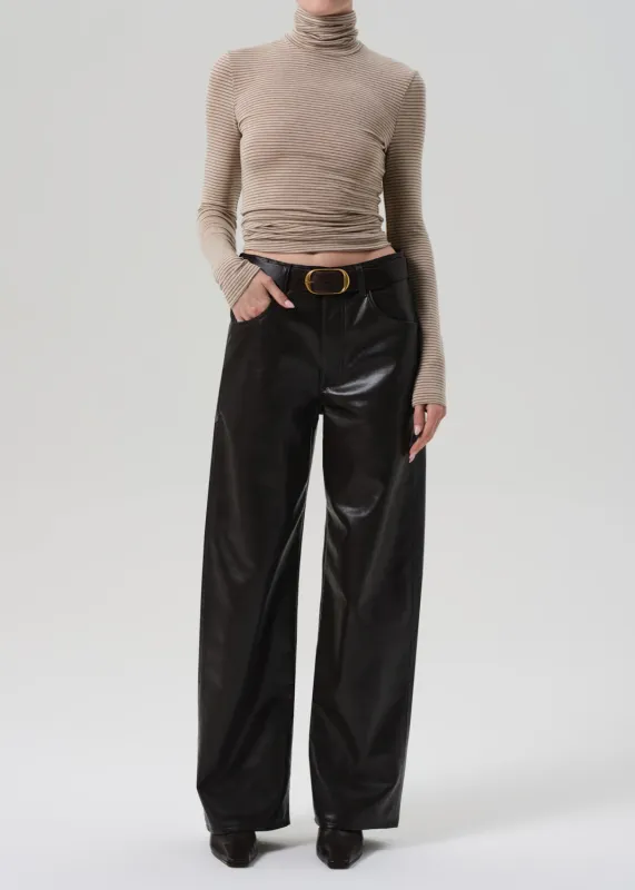 Ayla Baggy Leather Pant sold by Denali