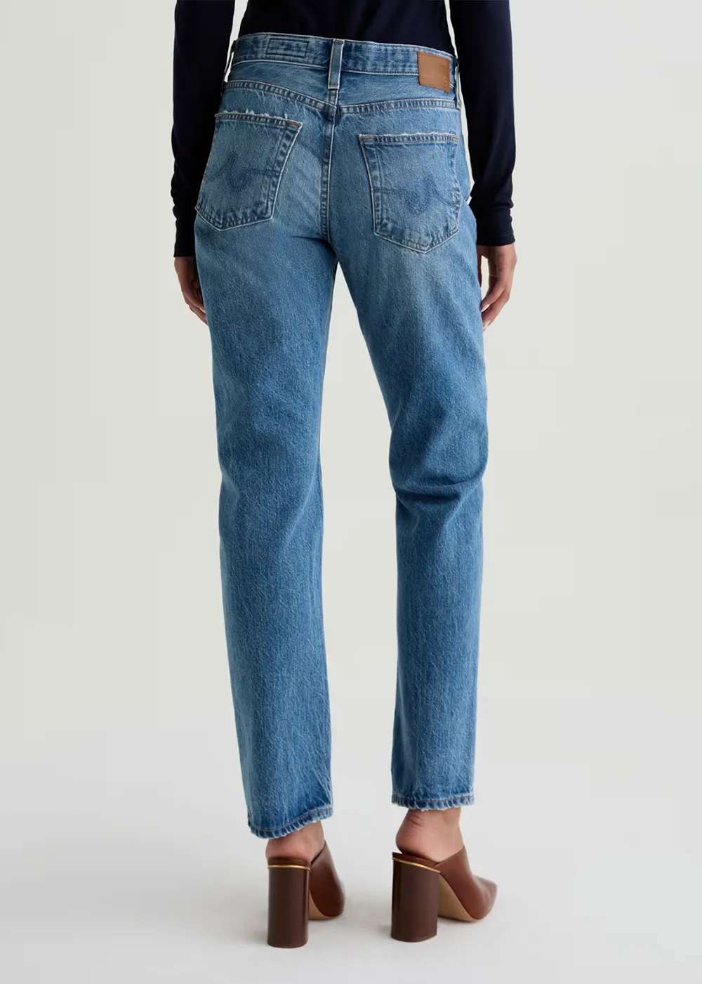 The Boyfriend Slim Straight Jean sold by Danali product image thumbnail 4