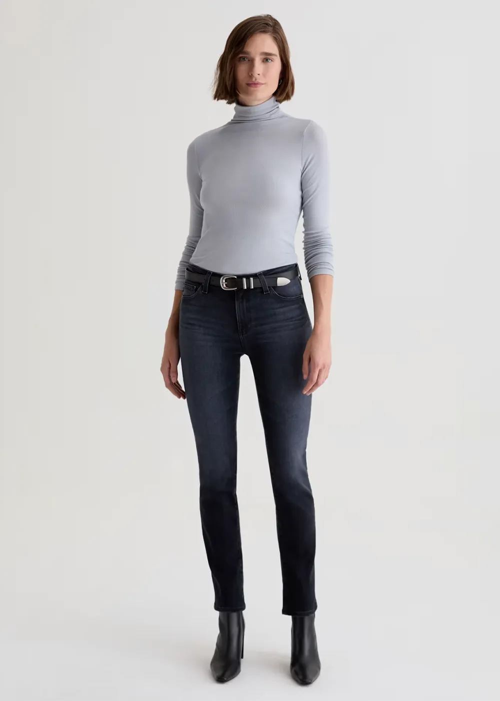 Mari High Rise Slim Straight Jean sold by Danali