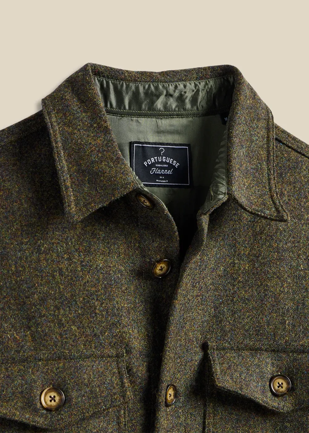Wool Field Overshirt sold by Denali product image thumbnail 2