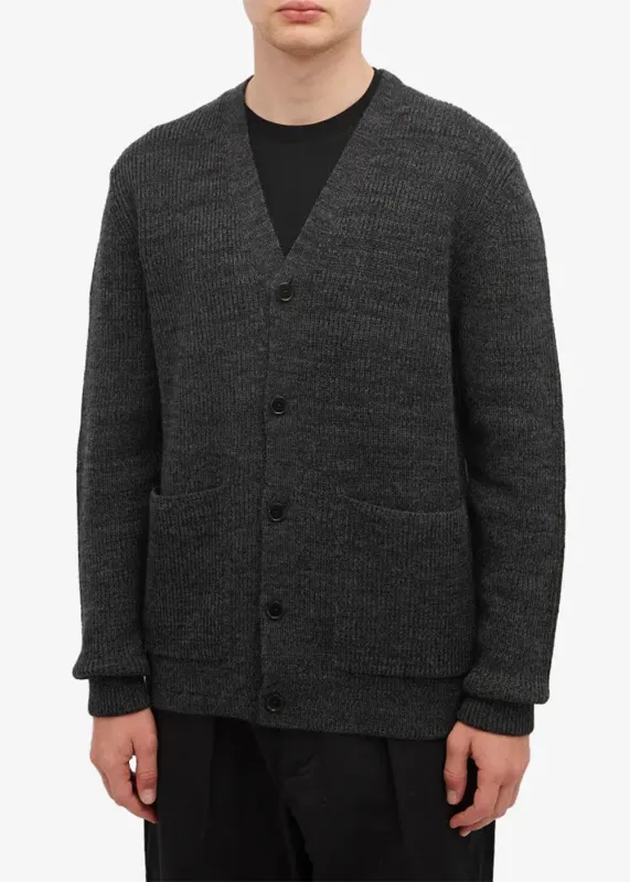 Loki Wool Cotton Rib Cardigan sold by Denali