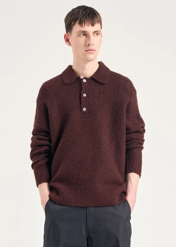 Rasmus Relaxed Brushed Polo sold by Denali