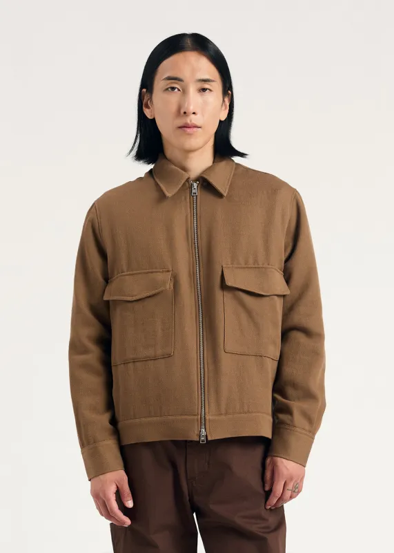 Aksel Cavalry Cotton Wool Windstopper Jacket sold by Denali