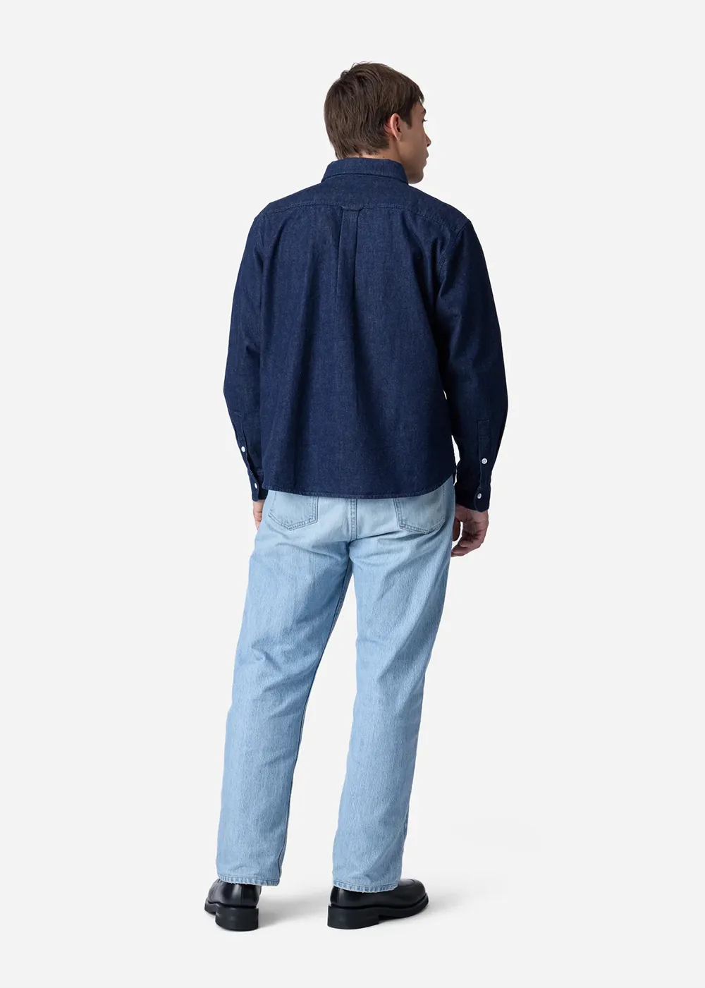 Denim Button Down Shirt sold by Denali product image thumbnail 3