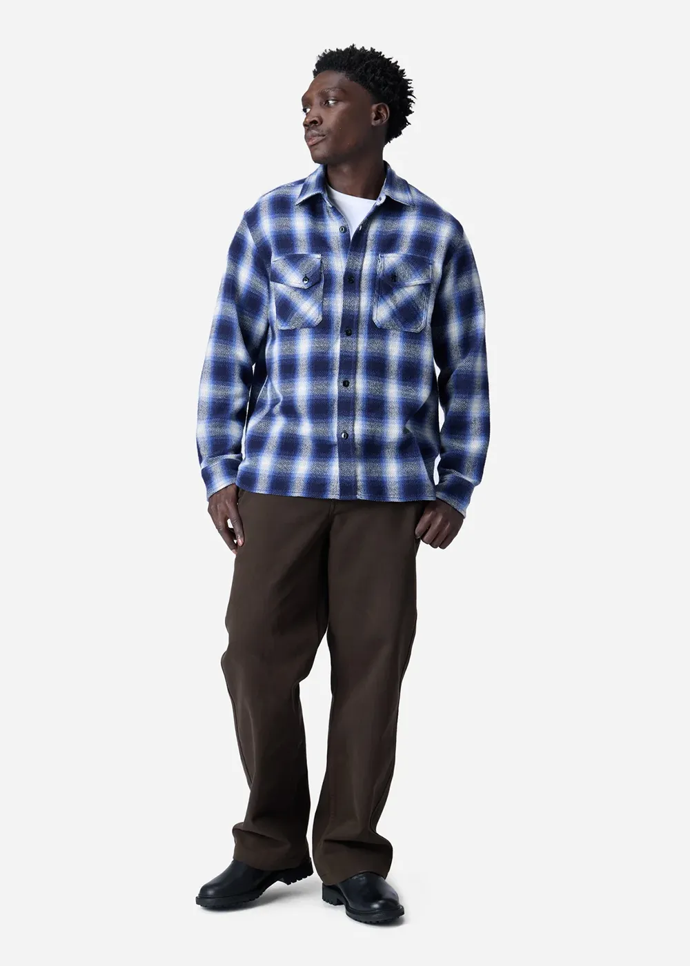 Crosscut Flannel Plaid Shirt sold by Denali