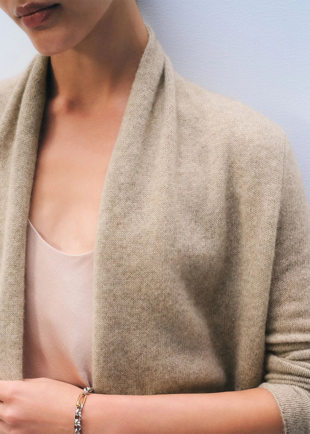Cashmere Trapeze Cardigan sold by Denali product image thumbnail 3