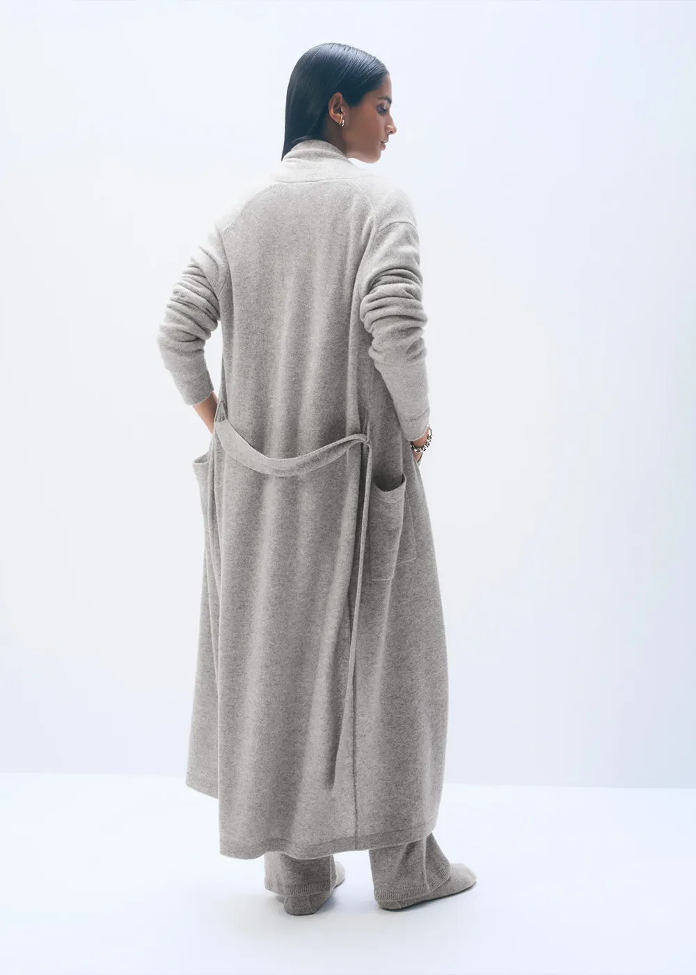 Cashmere Long Robe sold by Danali product image thumbnail 3