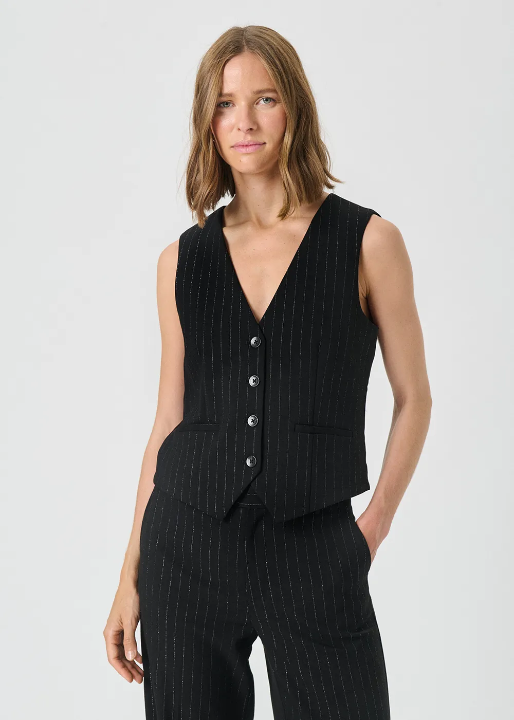 Valentine Stripe Vest sold by Denali