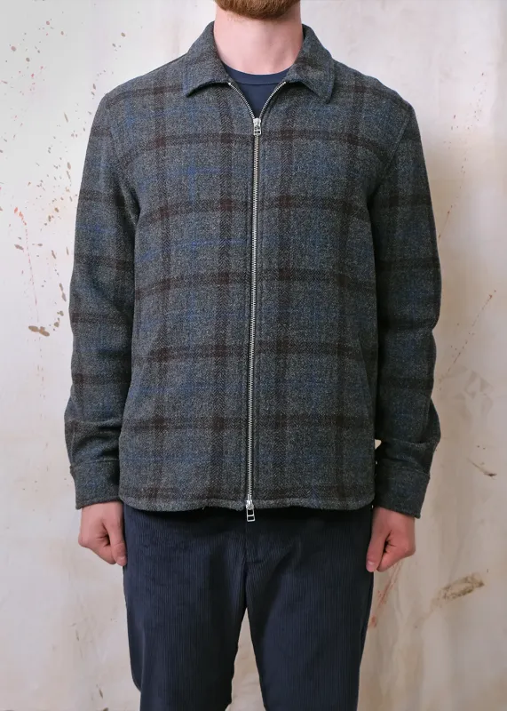 Plaid Zip Overshirt sold by Denali