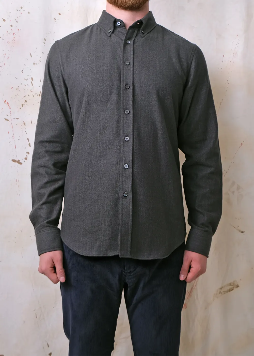 Herringbone Flannel Classic Shirt sold by Denali