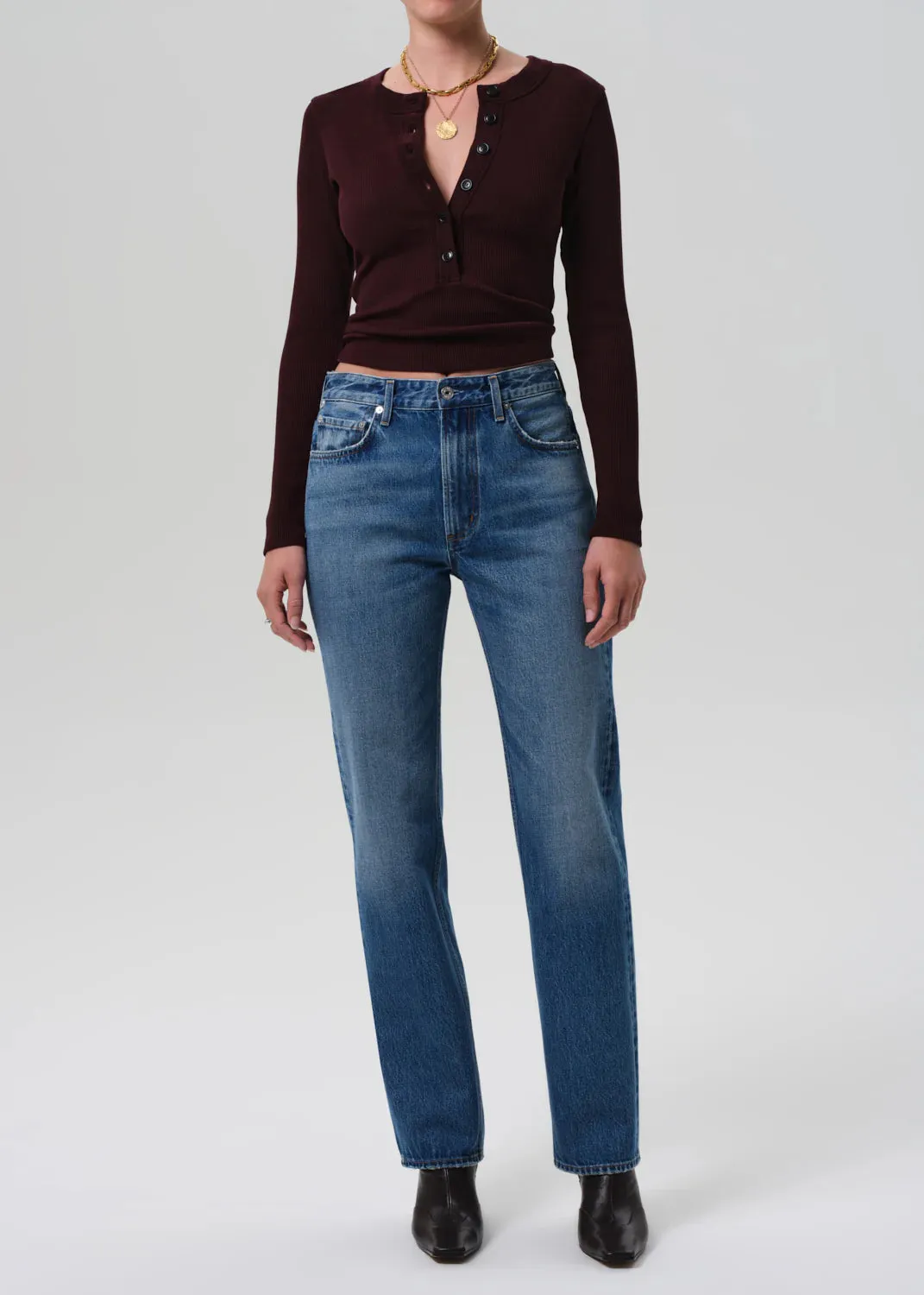 Zurie Straight Leg Jean sold by Denali