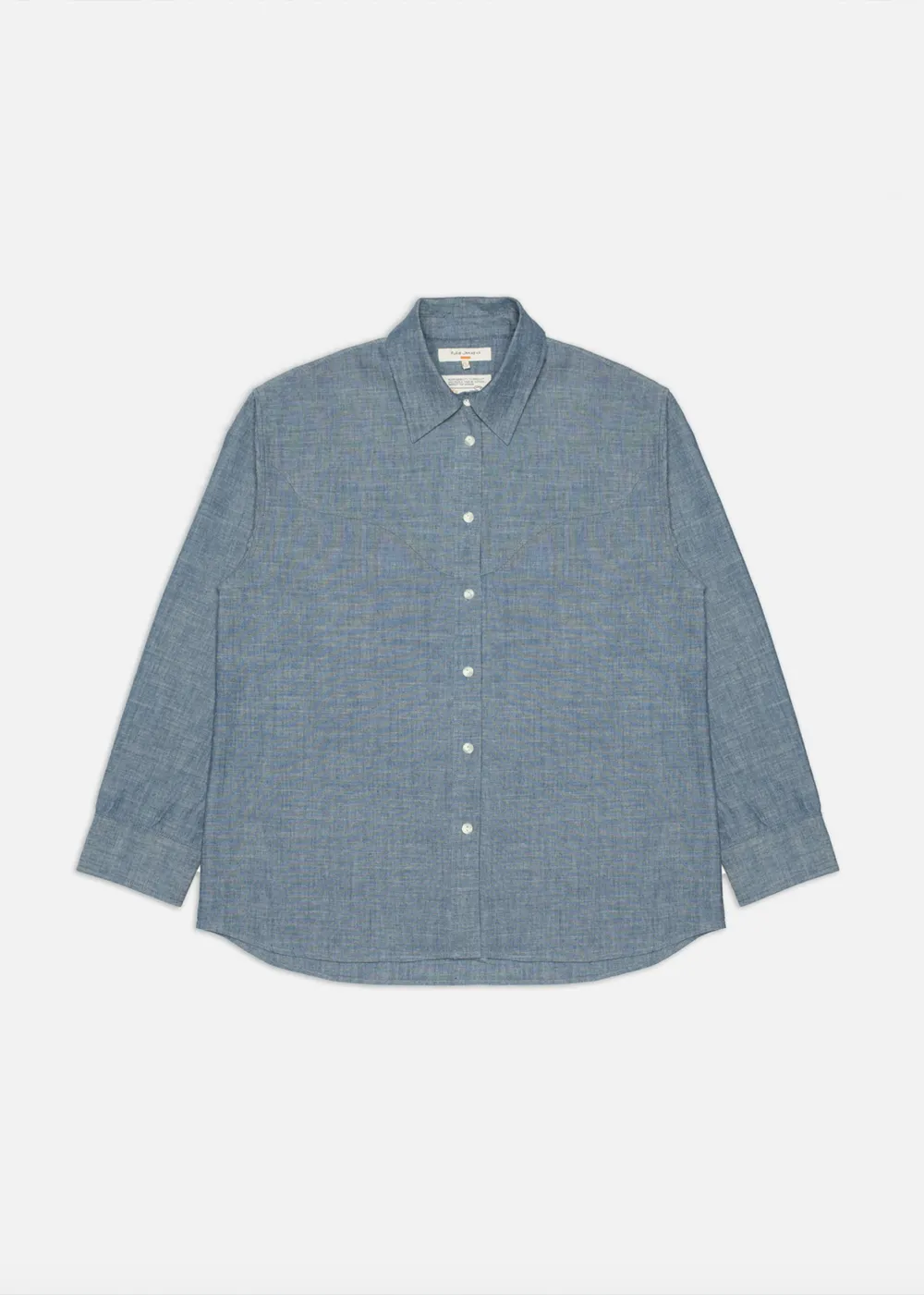 Daisy Chambray Western Shirt sold by Danali
