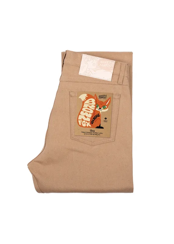True Guy - Brown Fox Selvedge sold by Danali