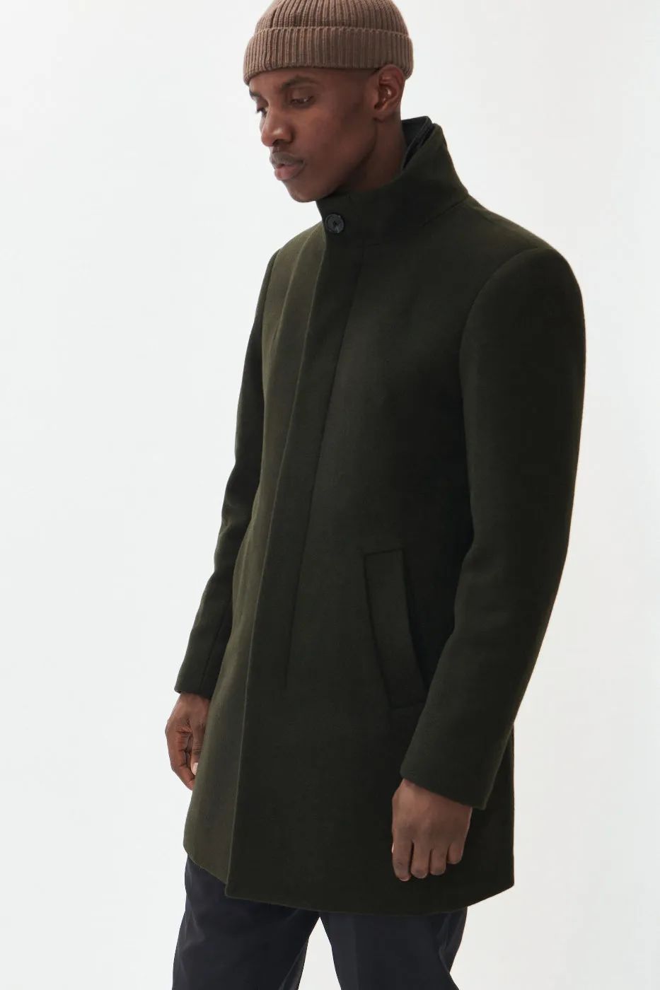 Harvey Wool Coat sold by Danali