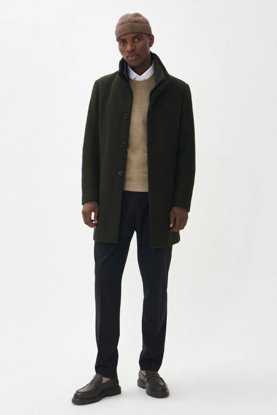 Harvey Wool Coat sold by Danali product image thumbnail 3