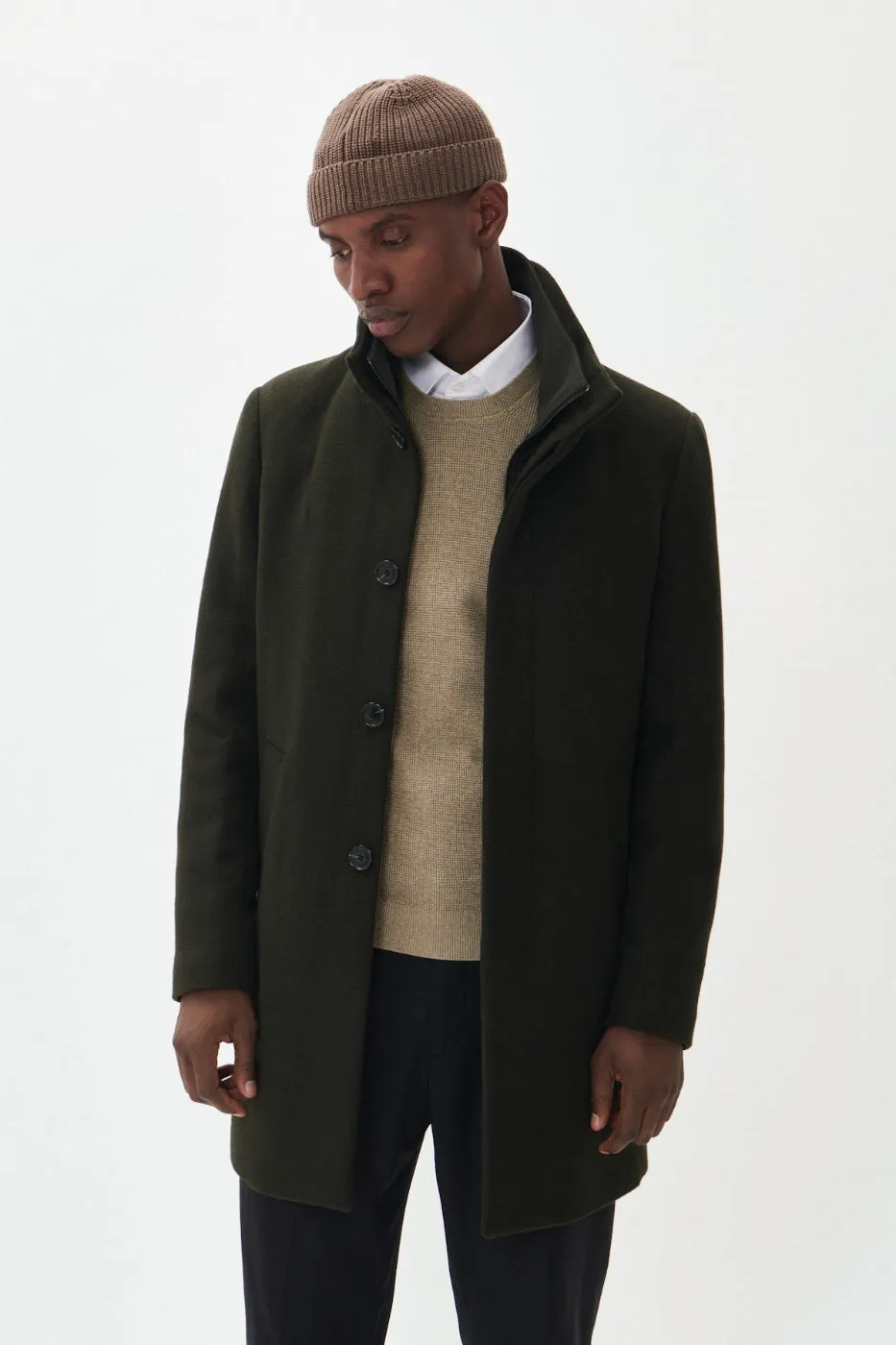 Harvey Wool Coat sold by Danali product image thumbnail 4