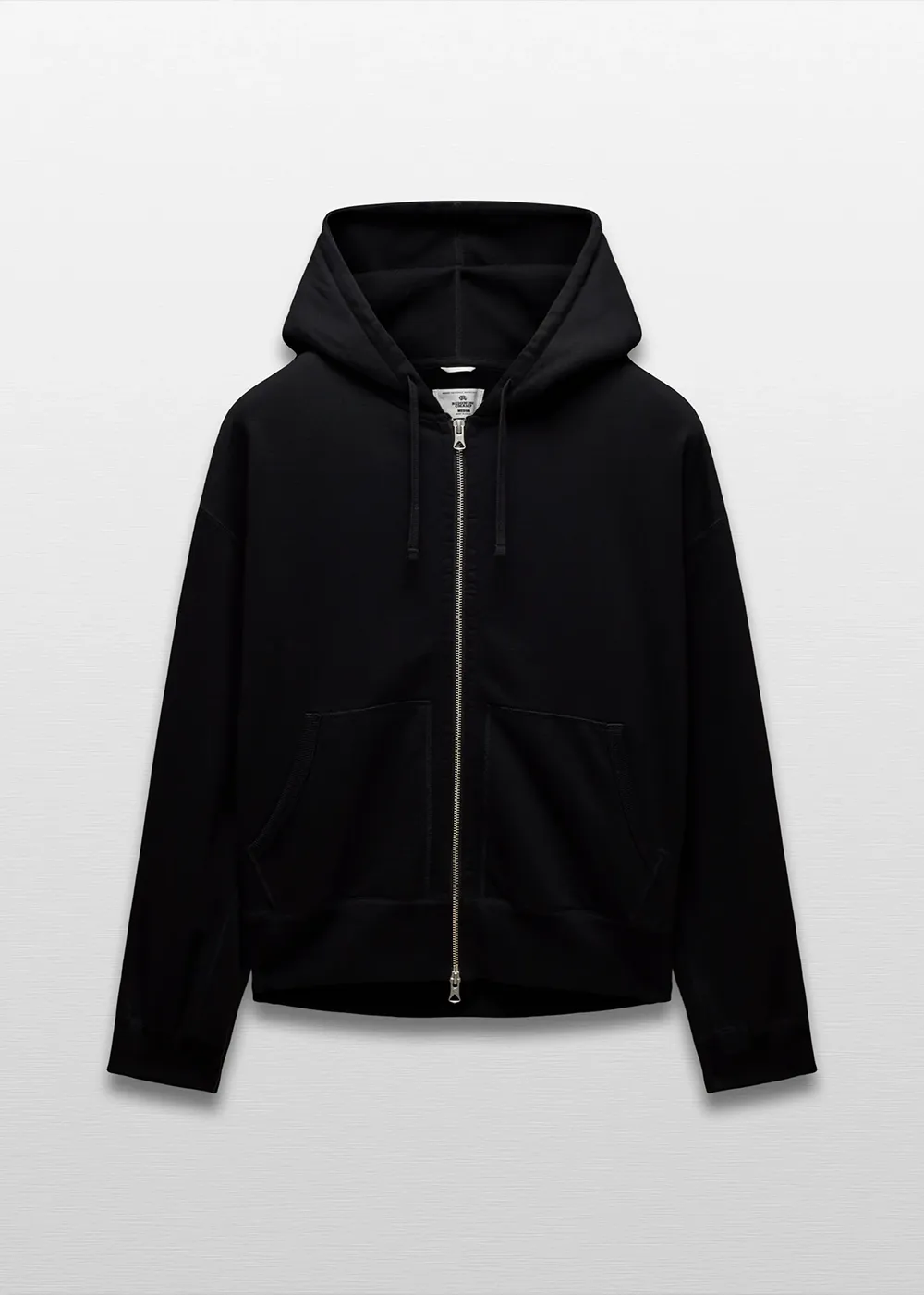 Midweight Terry Relaxed Zip Hoodie sold by Danali product image thumbnail 2