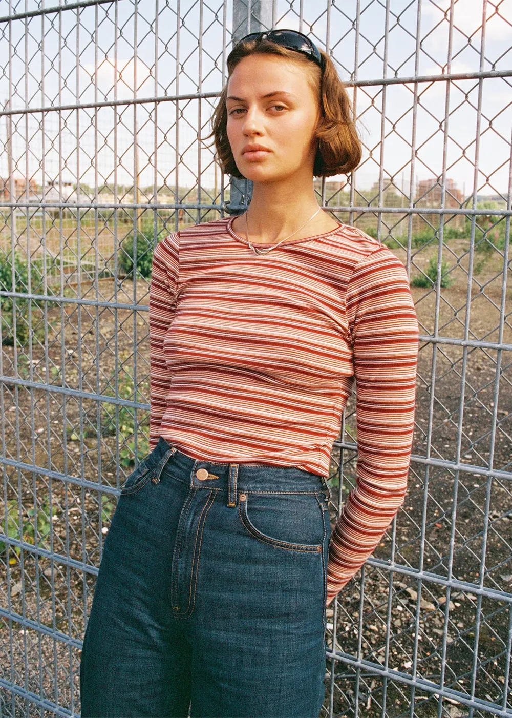 Jessy LS T-Shirt Striped Rib sold by Denali product image thumbnail 2