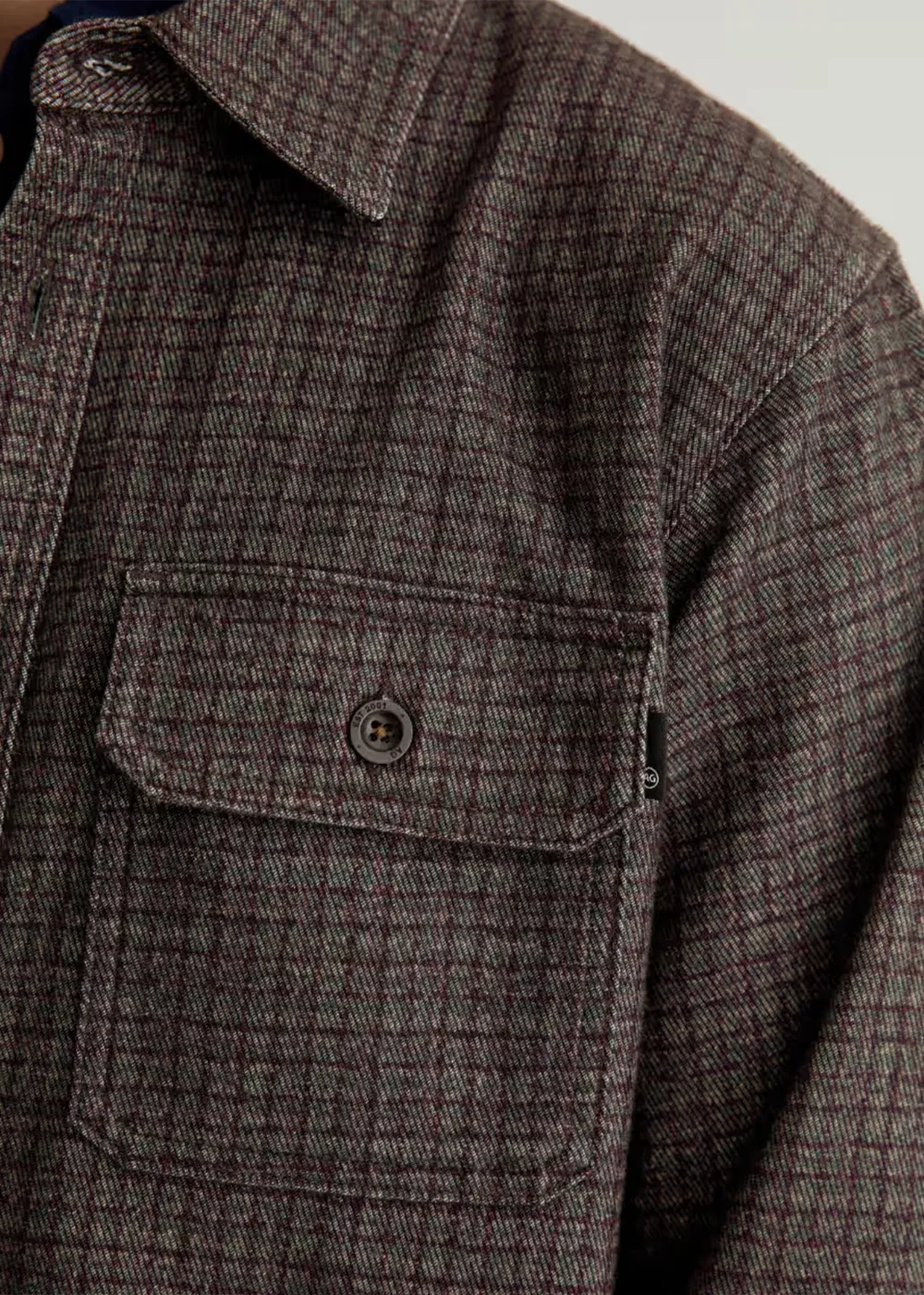 Wesley Tweedy Houndstooth Utility Shirt sold by Denali product image thumbnail 3