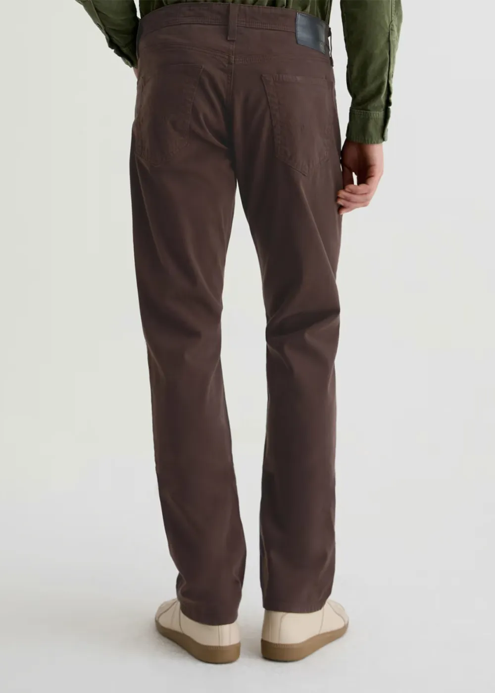 Everett Slim Straight Sateen Pant sold by Danali product image thumbnail 3
