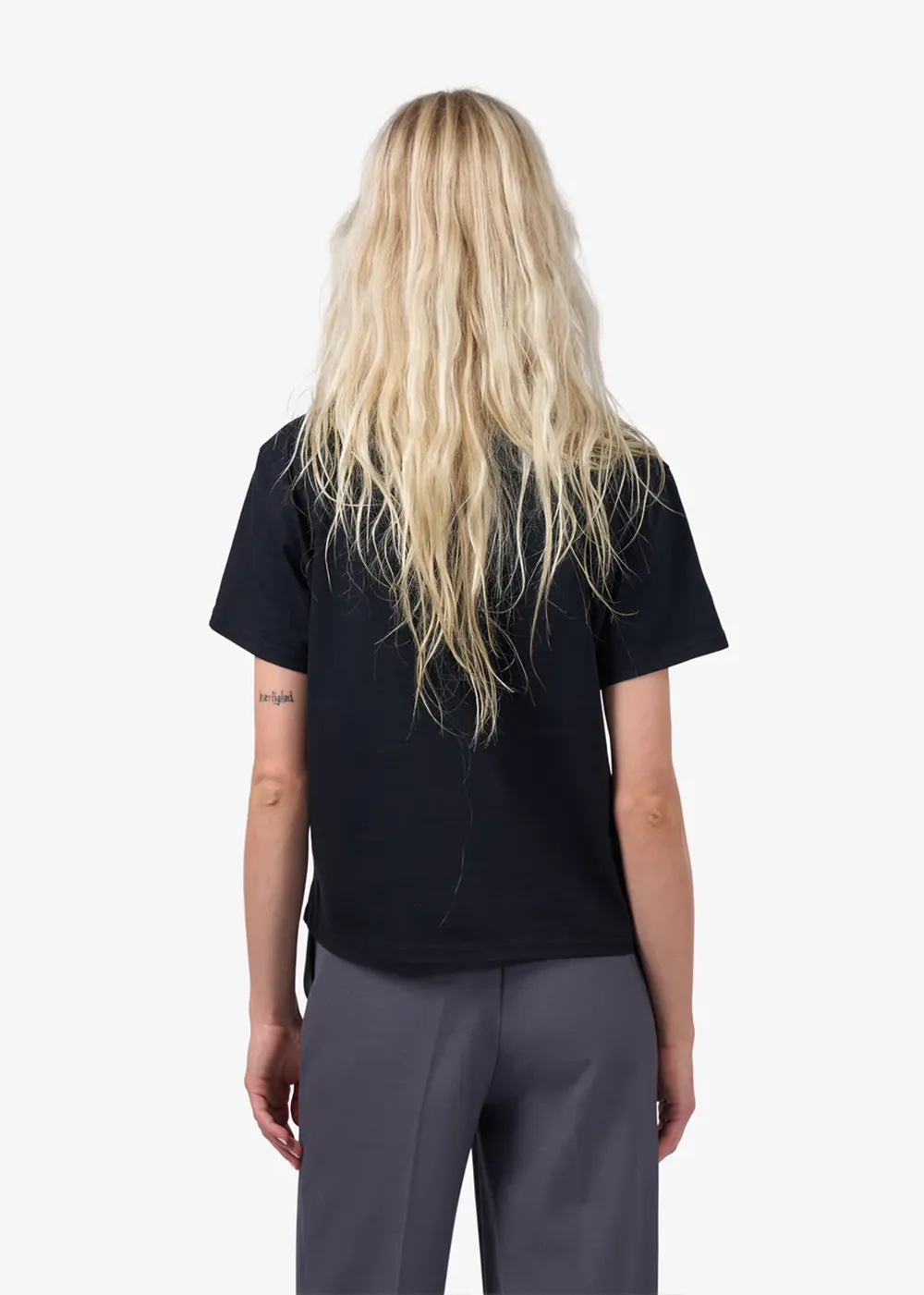 Organic Boxy Crop Tee sold by Denali product image thumbnail 3
