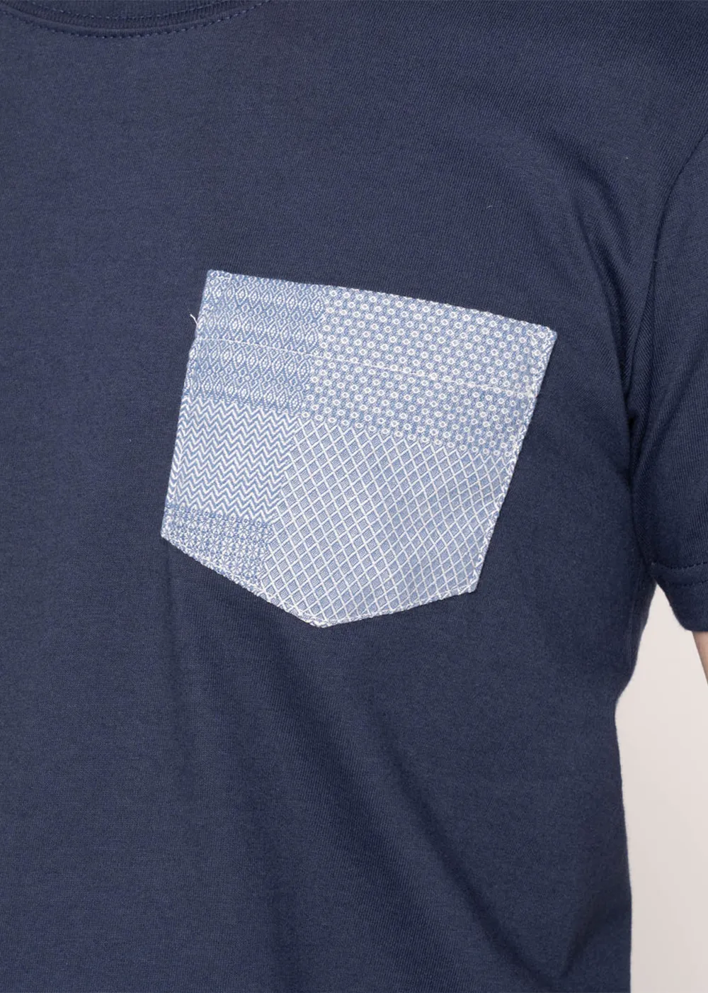 Pocket Tee Dobby Patchwork sold by Denali product image thumbnail 3