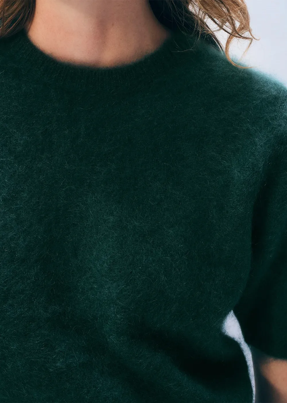 Brushed Cashmere Tee sold by Denali product image thumbnail 3