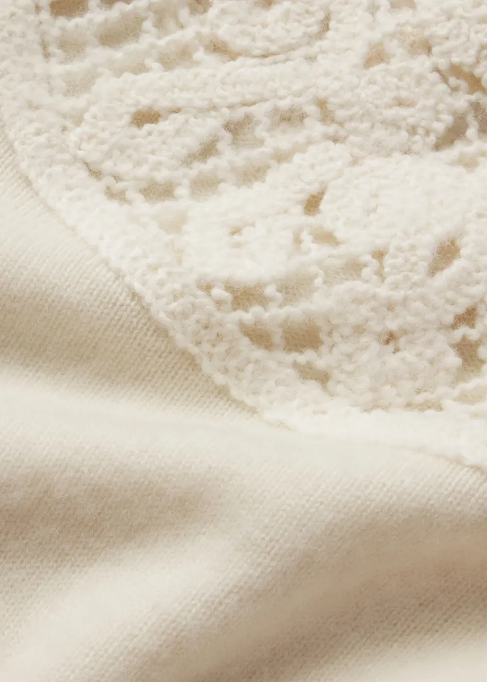 The Lace Gathered Sweater sold by Denali product image thumbnail 4