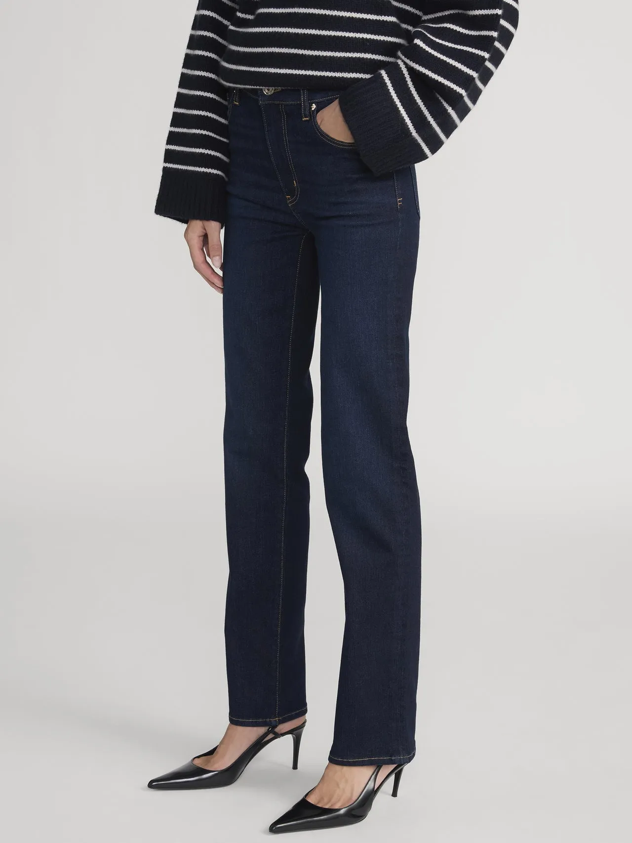 Le Sleek Straight Long Jean sold by Danali product image thumbnail 3