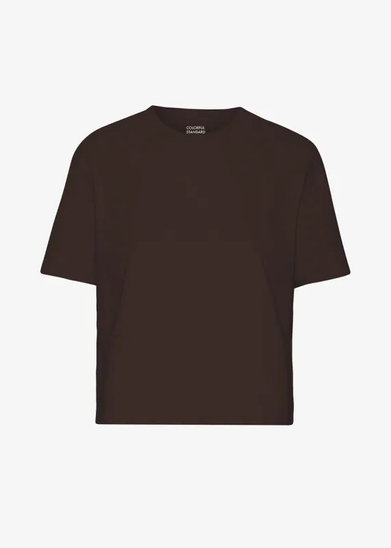 Organic Boxy Crop Tee sold by Denali